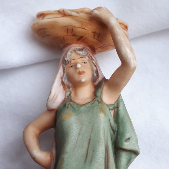 Royal Dux Woman Carrying Water- Amphora-style Figure, older mark - Picture 7 of 12